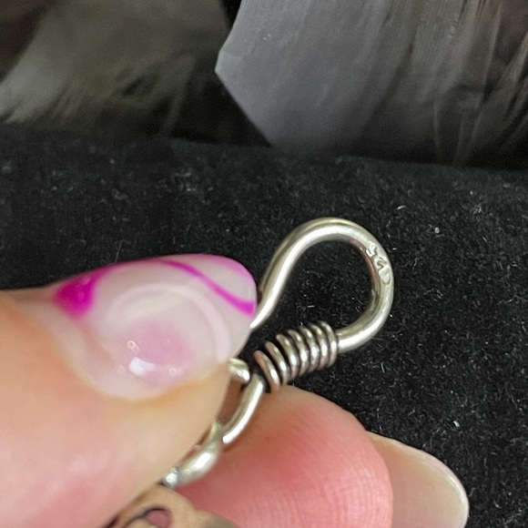 Silver tone vintage bracelet 7,5” - Picture 4 of 6